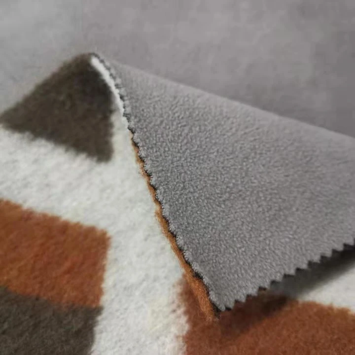 Polyester Wool Compound Fabric 1